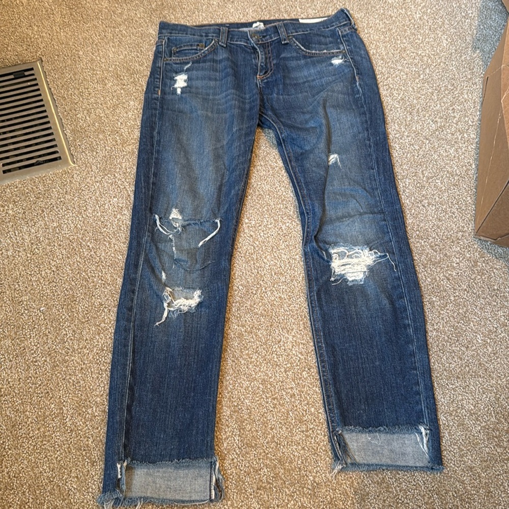 Rag & Bone Dre Capri Jeans size 25